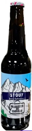 Brasserie Du Choucas Stout - Bière Éphémère