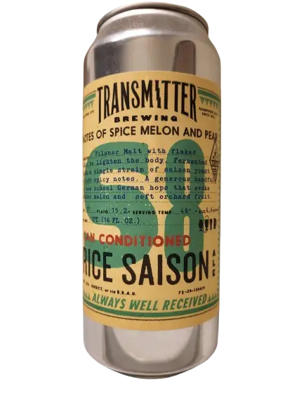 Transmitter Brewing S8 Rice Saison