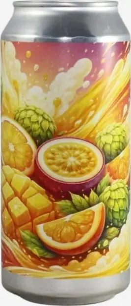 White Dog Brewery Basically Juice (batch 2) Citra, BRU-1, El Dorado