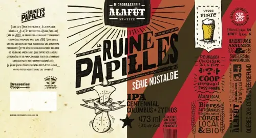 Microbrasserie À La Fût - Resto-Pub Saloon Ruine-Papilles