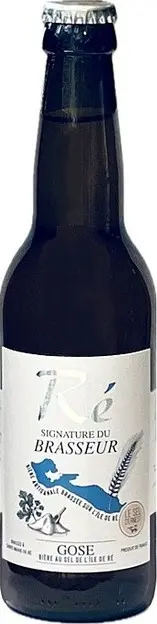 Bières de Ré Signature du Brasseur Gose à la Fleur De Sel d'Ernest