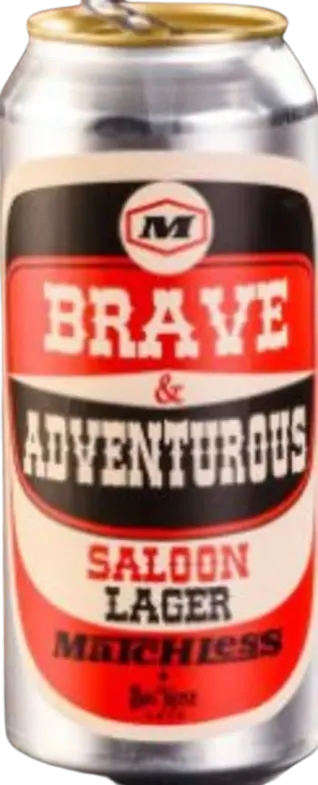 Matchless Brewing Brave and Adventurous Saloon Lager