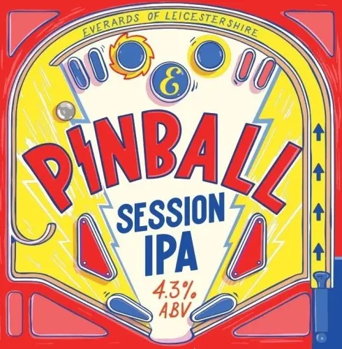 Everards Brewery Pinball
