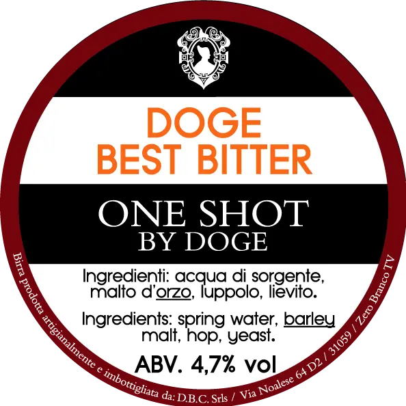 Birrificio Del Doge One Shot Best Bitter