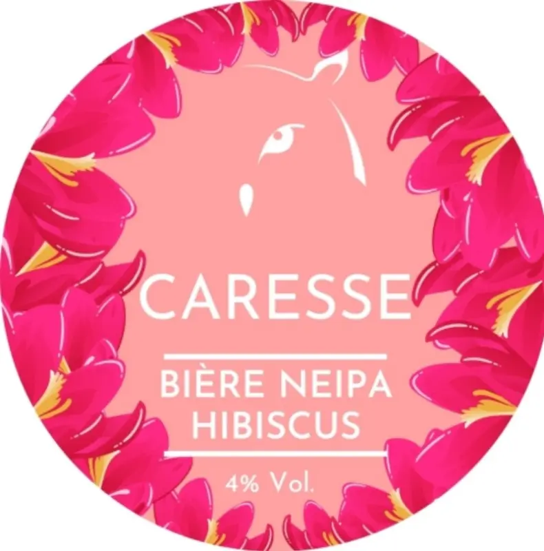 Célestin - La Micro-Brasserie du Vieux-Lille Caresse - NEIPA Hibiscus
