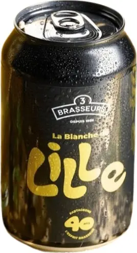 Les 3 Brasseurs Blanche de Lille 5.6%