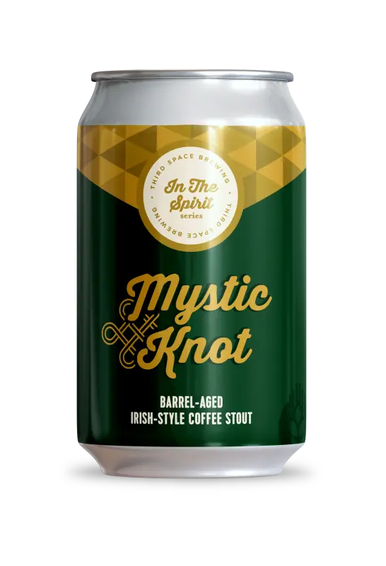 Third Space Brewing In the Spirit: Mystic Knot Barrel-Aged Irish-Style Coffee Stout