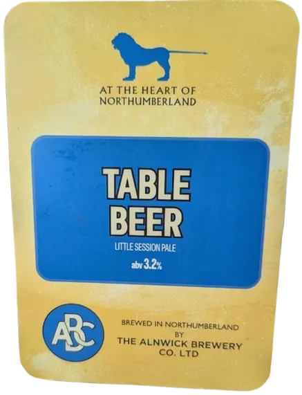 Alnwick Brewery (Harry Hotspur Holdings) Table Beer