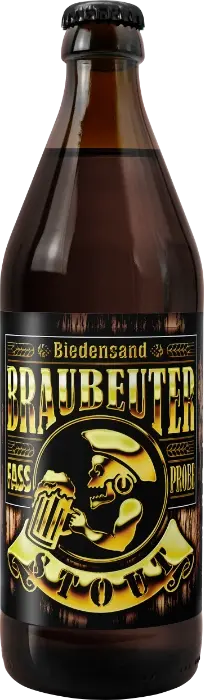 Biedensand Braubeuter Fassprobe Stout