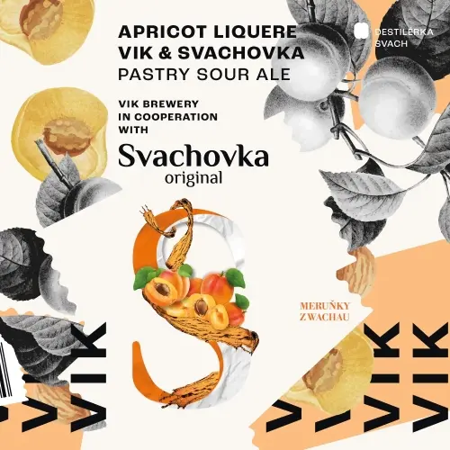 Rodinný pivovar Vik Apricot Liquere