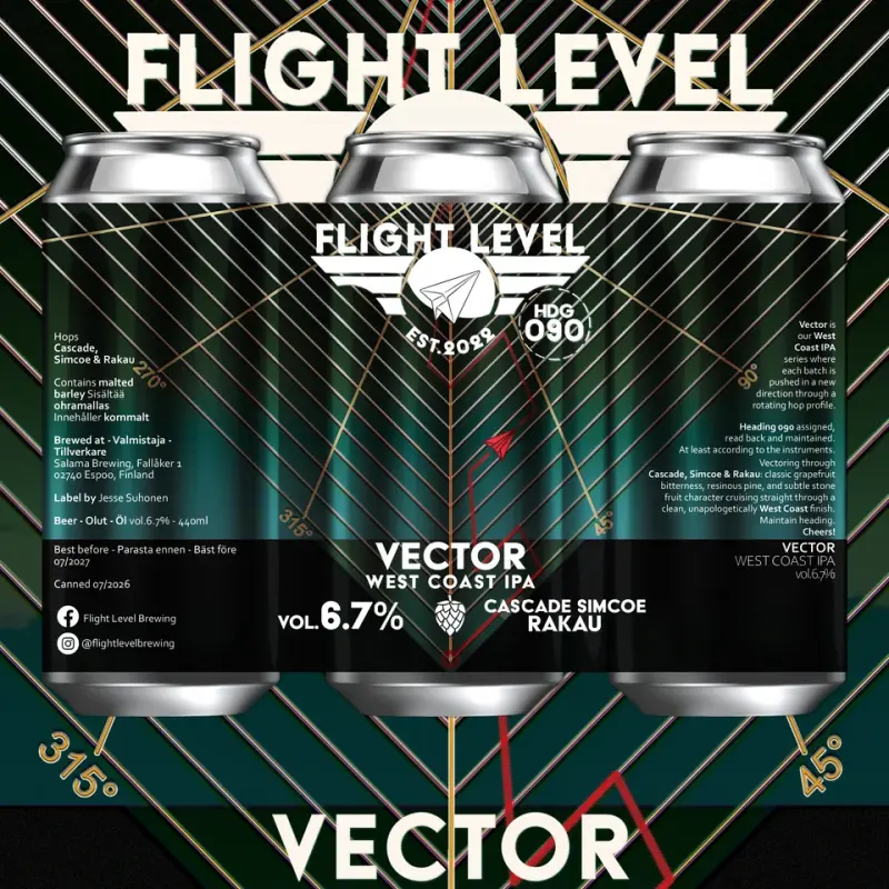 Flight Level Brewing Vector #1