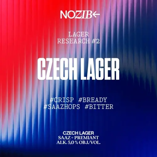 NOZIB Special Brews Lager Research #2 Czech Lager