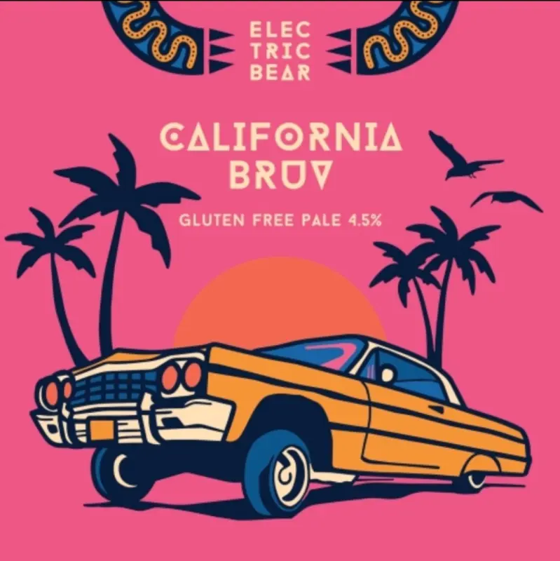 Electric Bear Brewing Co California Bruv
