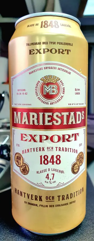 Spendrups Bryggeri Mariestads Export (4.7%)