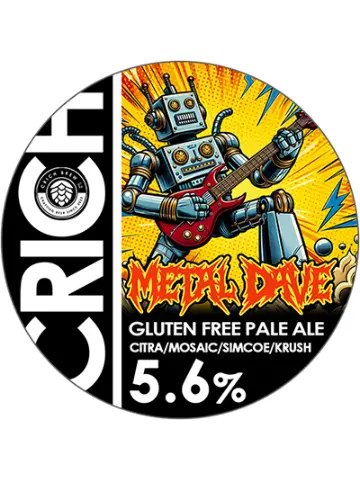 Crich Brew Co. Metal Dave