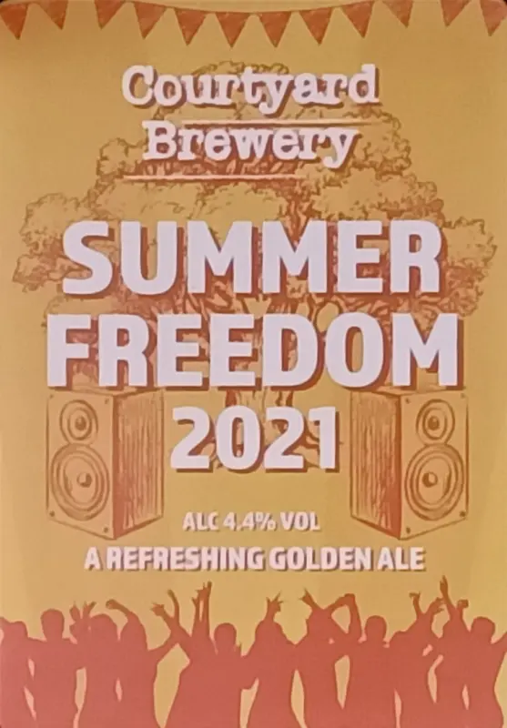 Courtyard Brewery Summer Freedom