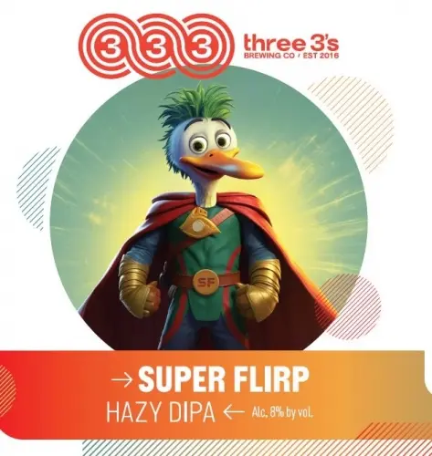 Three 3's Brewing Company Super Flirp