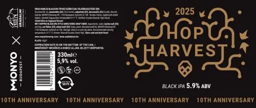 MONYO Brewing Co. Hop Harvest 2025