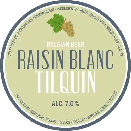 Gueuzerie Tilquin Raisin Blanc Tilquin