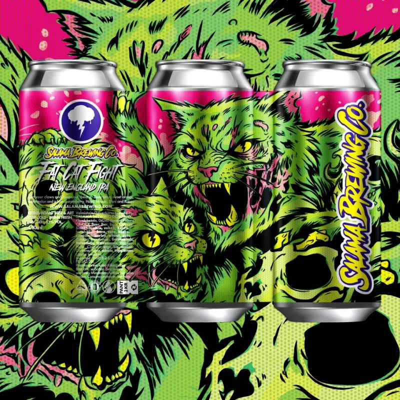 Salama Brewing Co. Fat Cat Fight
