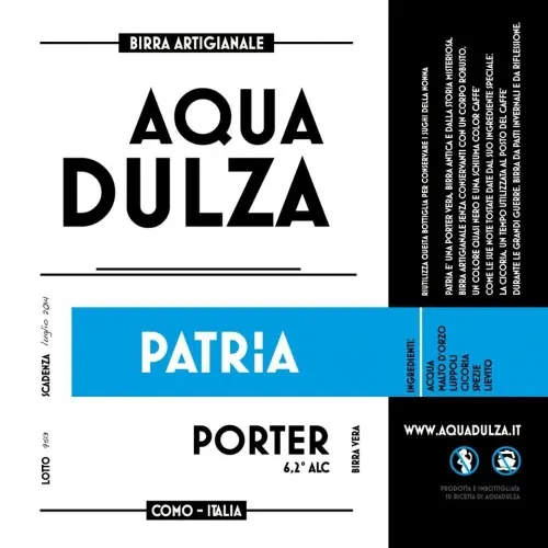 Aqua Dulza Patria