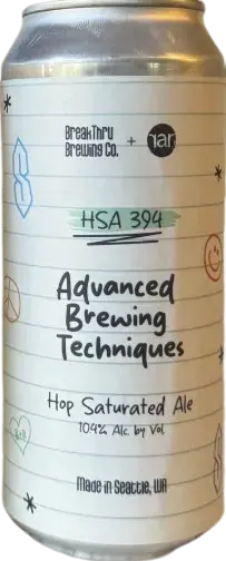BreakThru Brewing Company HSA 394 - Advanced Brewing Techniques