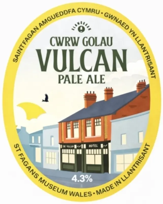 Glamorgan Brewing Company Cwrw Golau Vulcan
