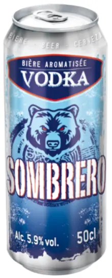 Brasserie Saint-Omer Sombrero Biére Aromatisée Vodka