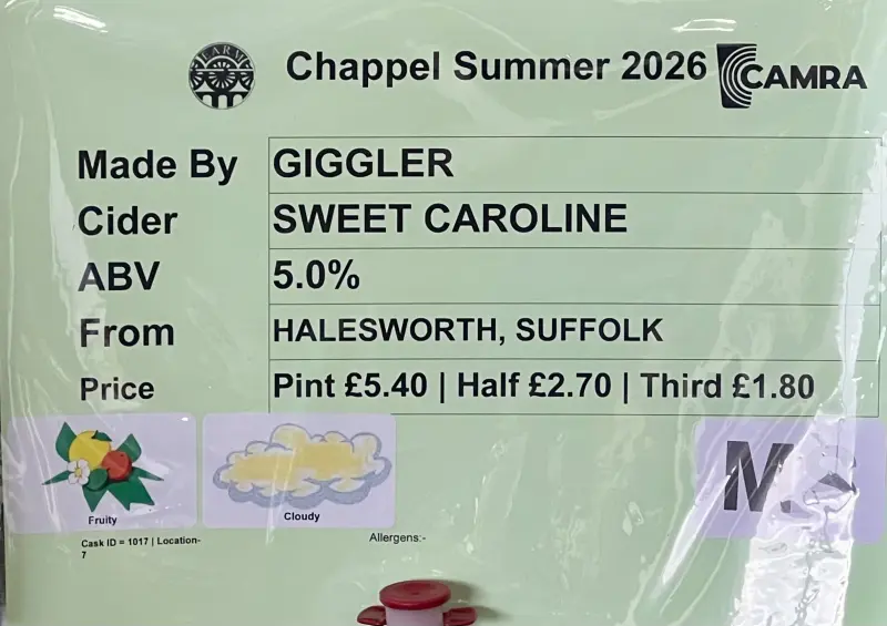 Giggler Cider Sweet Caroline