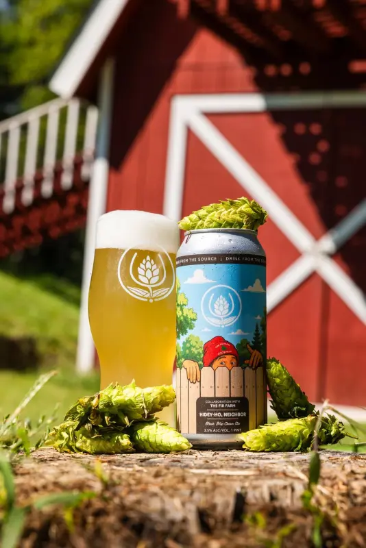 Source Farmhouse Brewery Hidey-Ho Neighbor