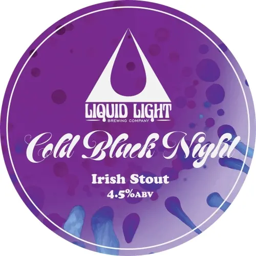 Liquid Light Brewing Company Cold Black Night
