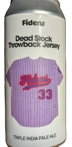 Fidens Brewing Company Dead Stock Throwback Jersey