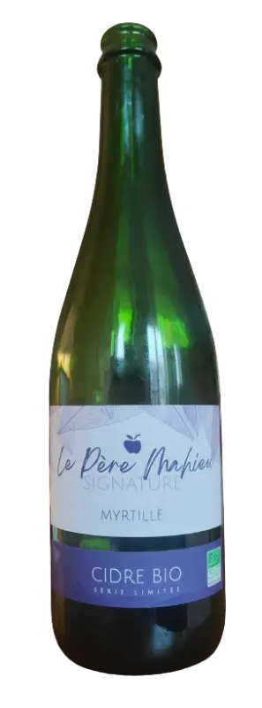 Le Père Mahieu Cidre Bio Série Limitée - Myrtille