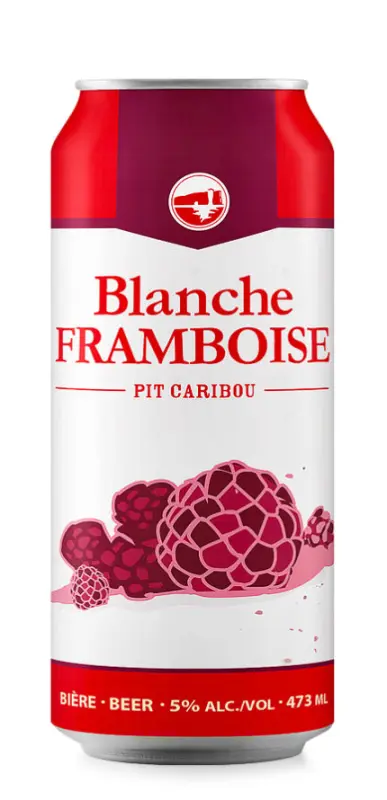 Microbrasserie Pit Caribou Blanche Framboise