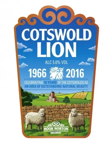 Hook Norton Brewery Cotswold Lion 1966-2016