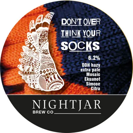 Nightjar Brew Co. Don't Over Think Your Socks