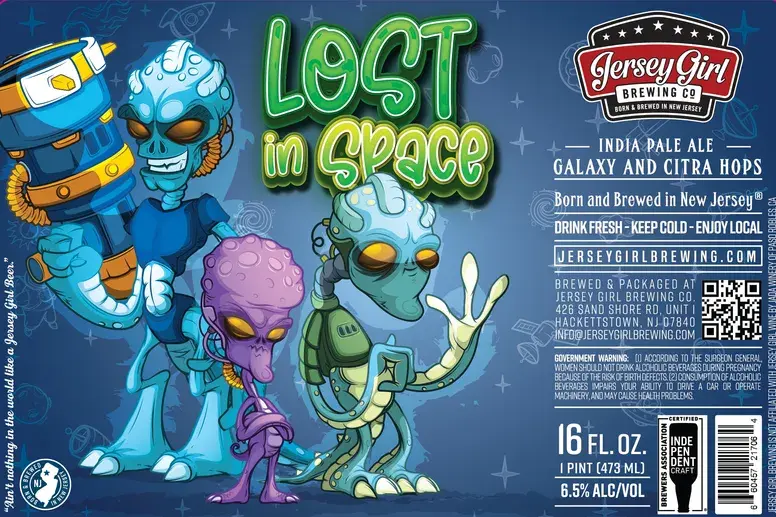 Jersey Girl Brewing Company Lost In Space