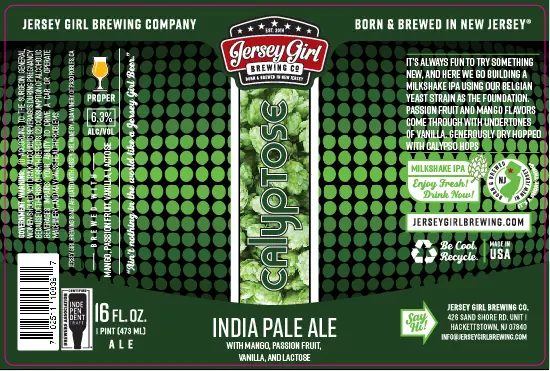 Jersey Girl Brewing Company Calyptose
