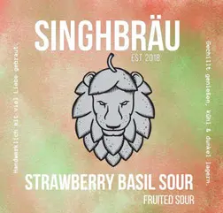 SinghBräu Strawberry Basil Sour