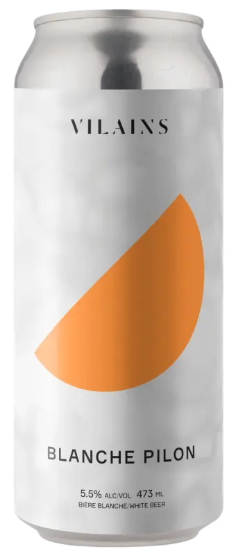 Vilains Brasseurs Blanche Pilon