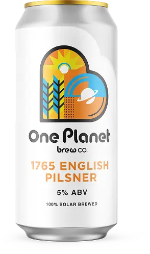 One Planet Brewing Co 1765 English Pilsner