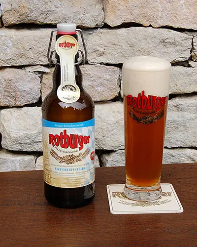 Rotburger Rotburger szűretlen félbarna sör (Oktoberfest bier)