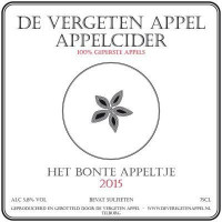 De Vergeten Appel Het Bonte Appeltje 2015