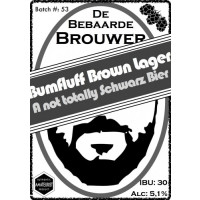De Bebaarde Brouwer Bumfluff Brown Lager