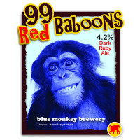 Blue Monkey Brewery 99 Red Baboons