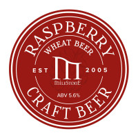 Milestone Brewery Raspberry Wheat Beer