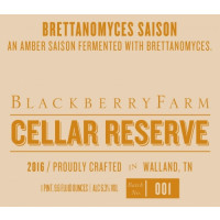 Blackberry Farm Brewery Cellar Reserve: Brettanomyces Saison