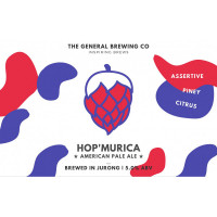 The General Brewing Company Hop'murica