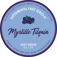 Gueuzerie Tilquin Experimental Fruit Series #1 - Myrtille - Draft Version