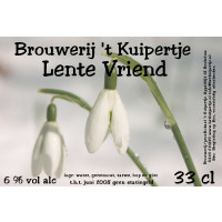 Brouwerij 't Kuipertje Lente Vriend